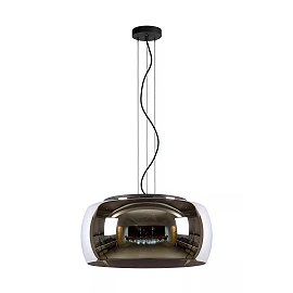 OLIVIA Pendant light Ø50 cm 3xE27 smoke grey (Lucide)