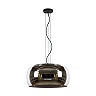 OLIVIA Pendant light Ø50 cm 3xE27 smoke grey (Lucide)