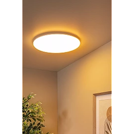 OLSON bathroom flush ceiling light Ø45 cm LED CCT 45W opal (Lucide)
