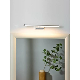 ONNO Bathroom mirror light 1x8W Integrated LED IP44 Satin Chrome (Lucide)