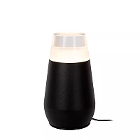 OPUS outdoor bollard light LED 9W 2700K IP54 black (Lucide)