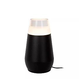 OPUS outdoor bollard light LED 9W 2700K IP54 black (Lucide)