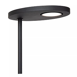 ORTOLAN floor lamp LED 12W+3W CCT Black (Lucide)