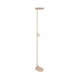 ORTOLAN floor lamp LED 12W+3W CCT Taupe (Lucide)