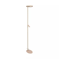 ORTOLAN floor lamp LED 12W+3W CCT Taupe (Lucide)