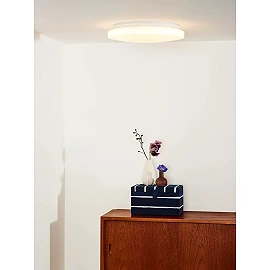 OTIS Flush ceiling light Ø34 cm LED 1x24W 3000K Opal (Lucide)