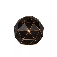 OTONA galda lampa Ø25 cm E27 melna (Lucide)