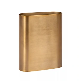 OVALIS sienas lampa 16x8x20 cm E14 2x9W matēta zelta/misiņa (Lucide)