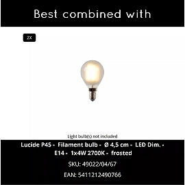 OVALIS sienas lampa 16x8x20 cm E14 2x9W melna (Lucide)