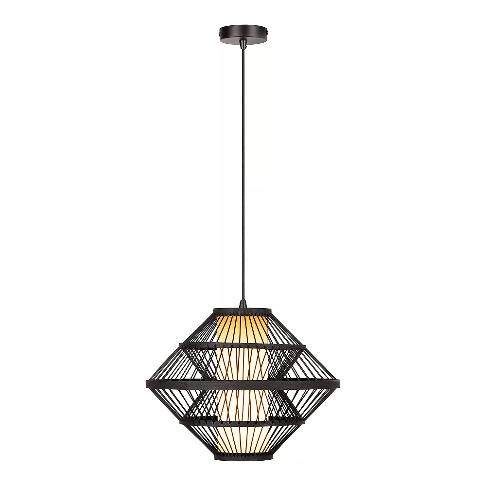 PASQUINO pendant light Ø40 cm 1xE27 40 W black (Lucide)