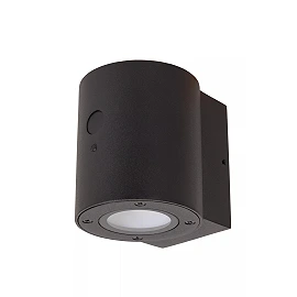 PERTH solar outdoor wall light with PIR motion and day/night sensors, solar LED, 1 W, 100 lm, 2700/3000 K, black (Lucide)
