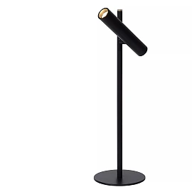 PHILON dimmējama LED galda lampa 4,5 W 3000K melna (Lucide)