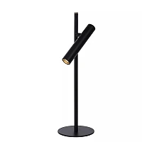 PHILON dimmējama LED galda lampa 4,5 W 3000K melna (Lucide)