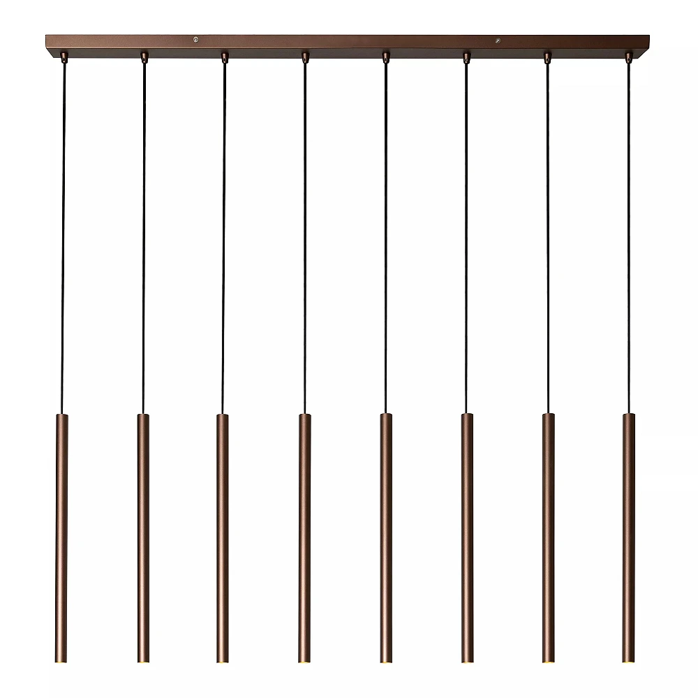 PHOENIX piekaramā lampa 8xG9 10 W kafijas (Lucide)