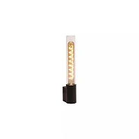 PILAR outdoor wall light 1 x 6 W E27 black (Lucide)