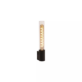 PILAR outdoor wall light 1 x 6 W E27 black (Lucide)