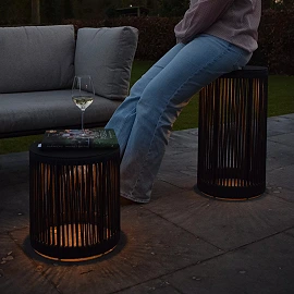 PINGI outdoor floor lamp LED 1x2.5W 3000K black - 36.5 cm (Lucide)