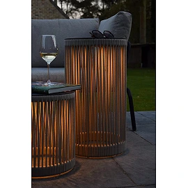 PINGI outdoor floor lamp LED 1x2.5W 3000K taupe - 61.5 cm (Lucide)