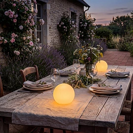 PINO rechargeable outdoor table lamp LED 1x1.5W white (Lucide)