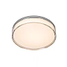 PLANO bathroom flush ceiling light Ø28 cm LED dimmable 16W opal (Lucide)