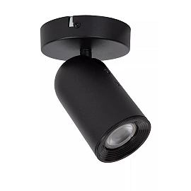 PUNCH Ceiling spotlight 10,5 cm × 10,5 cm × 15 cm 1x35W Black (Lucide)