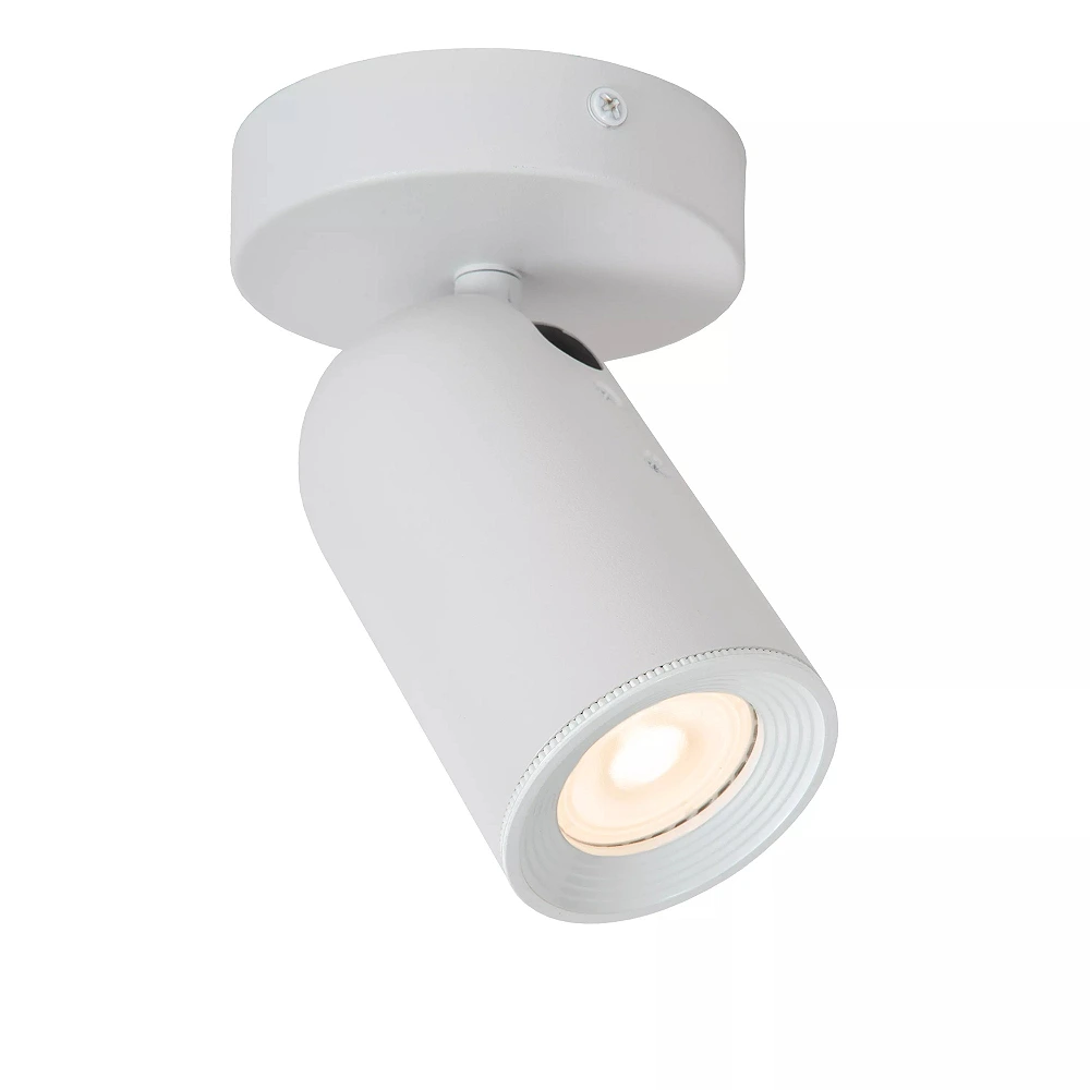 PUNCH Ceiling spotlight 10,5 cm × 10,5 cm × 15 cm 1x35W White (Lucide)
