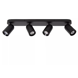 PUNCH Ceiling spotlight 70 cm × 11 cm × 11 cm 4x35W Black (Lucide)