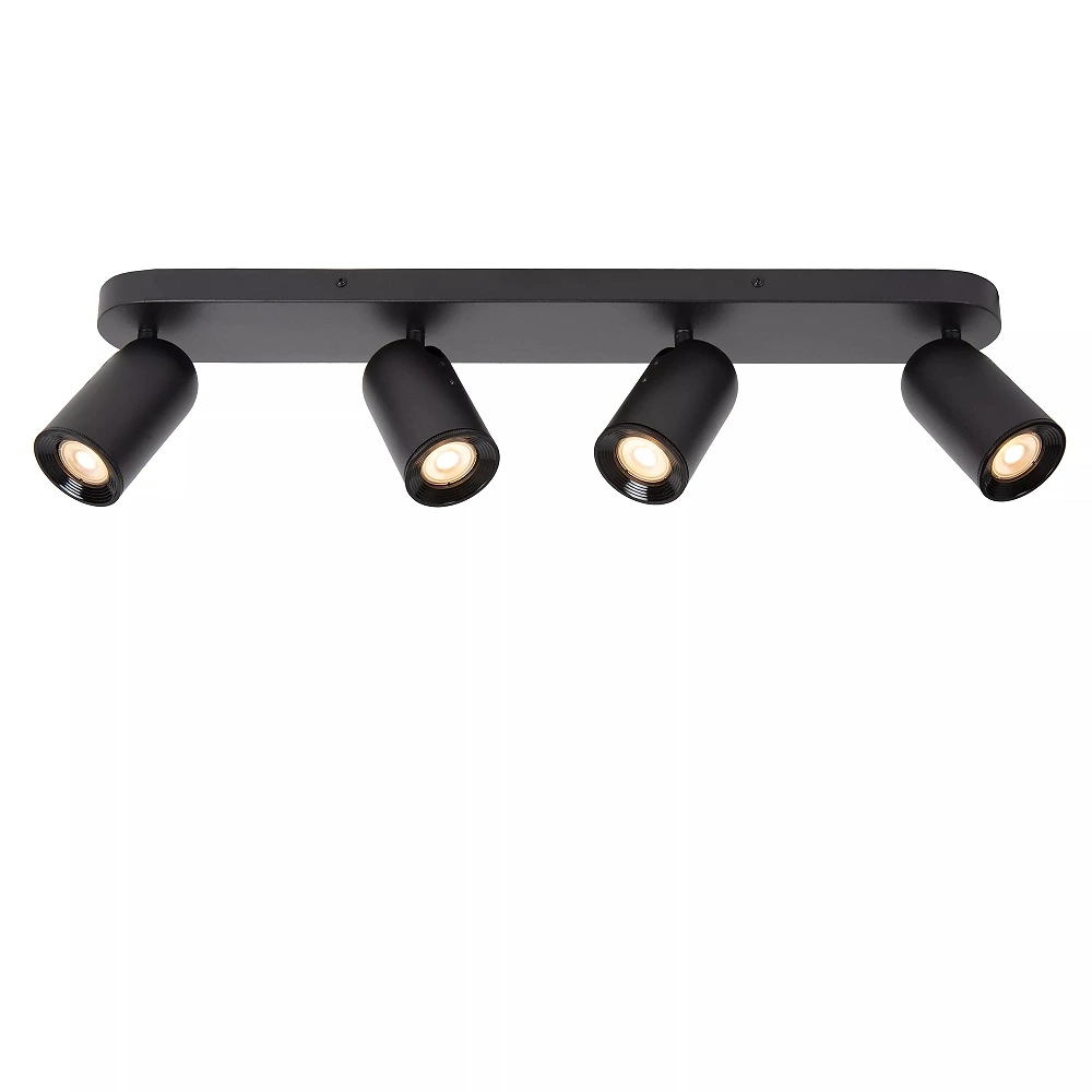 PUNCH Ceiling spotlight 70 cm × 11 cm × 11 cm 4x35W Black (Lucide)
