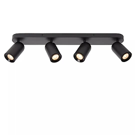 PUNCH Ceiling spotlight 70 cm × 11 cm × 11 cm 4x35W Black (Lucide)