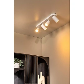 PUNCH Ceiling spotlight 70 cm × 11 cm × 11 cm 4x35W White (Lucide)