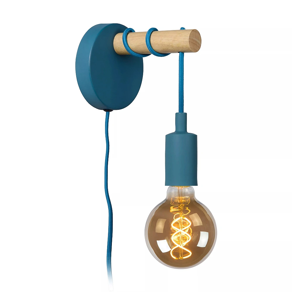 POLA Children wall light 1xE27 60W Blue (Lucide)