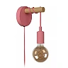 POLA Children wall light Ø12 1xE27 60W Pink (Lucide)