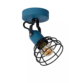 POLA Children ceiling spotlight 1xE27 60W Blue (Lucide)