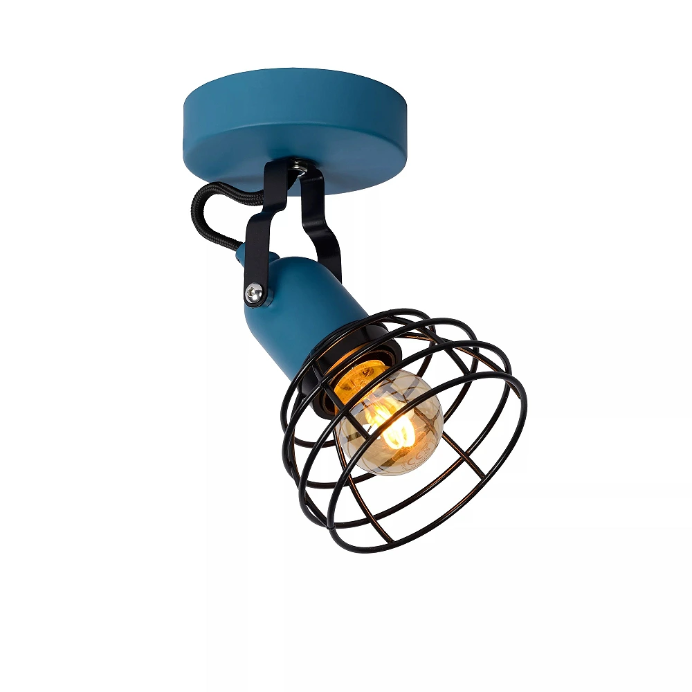 POLA Children ceiling spotlight 1xE27 60W Blue (Lucide)