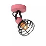 POLA Children ceiling spotlight Ø10.5 1xE27 60W Pink (Lucide)