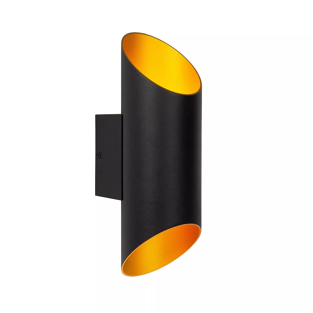 QUIRIJN sienas lampa Ø10 cm 1 x 40 W G9 melna (Lucide)