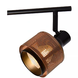 Griestu prožektors RAFA 4xE14 40W melna (Lucide)