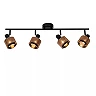 RAFA Ceiling spotlight 4xE14 40W Black (Lucide)