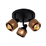 RAFA Ceiling spotlight Ø35 cm 3xE14 40W Black (Lucide)