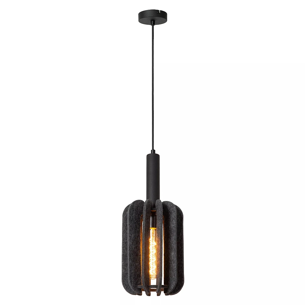RAFAL Pendant light Ø20 cm E27 grey (Lucide)