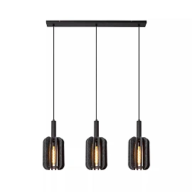 RAFAL Pendant light 3xE27 grey (Lucide)