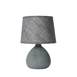 RAMZI table lamp Ø18 cm 1xE14 40 W grey (Lucide)