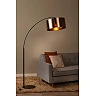 RANKOS Arc floor lamp 38x12 cm 1xE27 black (Lucide)