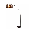 RANKOS Arc floor lamp 38x12 cm 1xE27 black (Lucide)