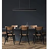 RAYA LED piekaramā lampa 119 cm 36 W 2700K melna (Lucide)