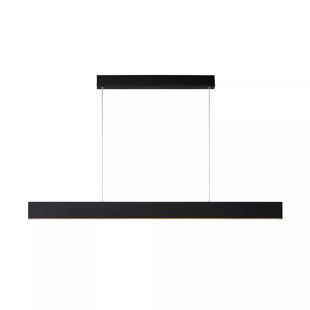 RAYA LED pendant light 119 cm 36 W 2700K black (Lucide)