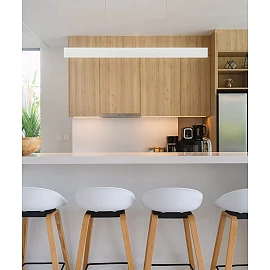 RAYA LED pendant light 119 cm 36 W 2700K white (Lucide)