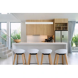 RAYA LED pendant light 119 cm 36 W 2700K white (Lucide)