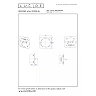 RECESSED LED dimmer 300 W black (Lucide)