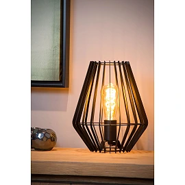 REDA table lamp 1xE27 40 W black (Lucide)